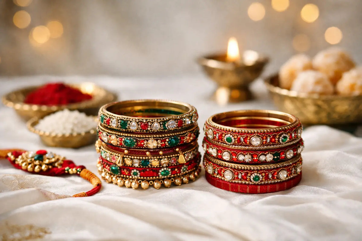 Viral Kashmiri Bangles for Rakhi and Beyond