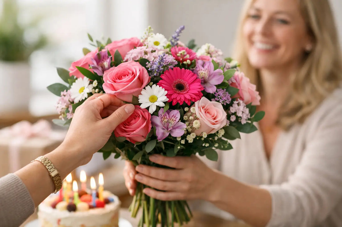When You Send Birthday Flowers, Make It Personal