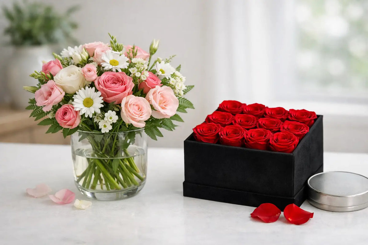 Fresh Flowers vs Forever Roses: Which Fits?