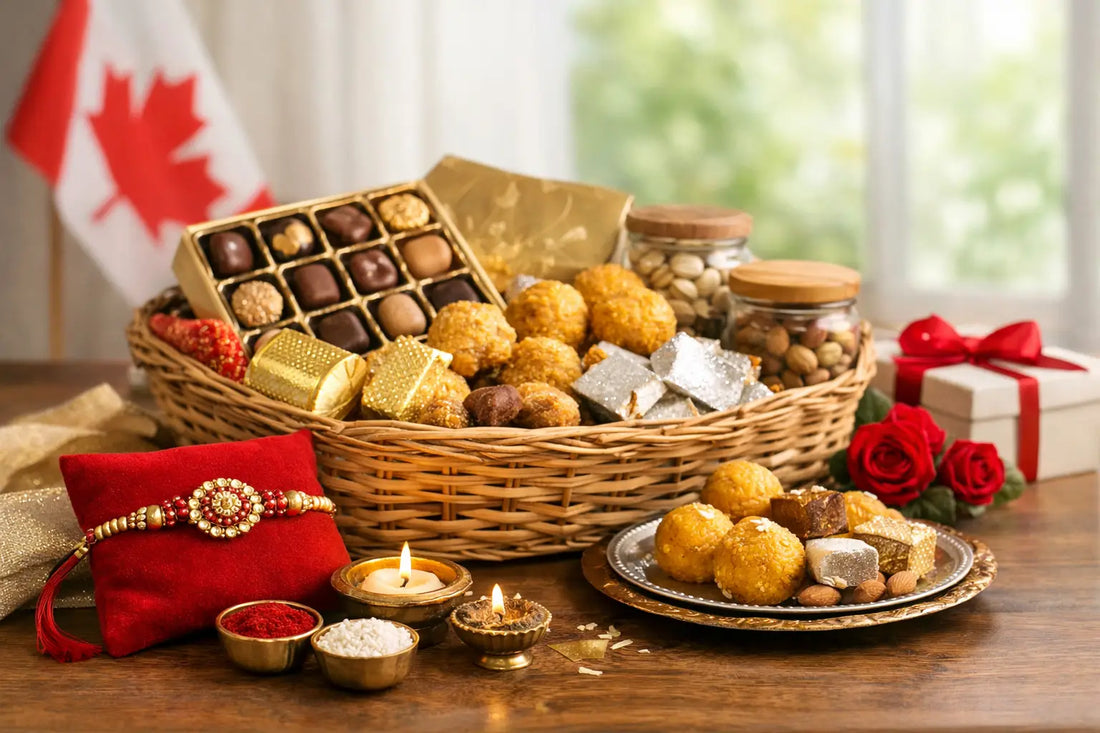 Premium Rakhi Hampers Canada Families Love