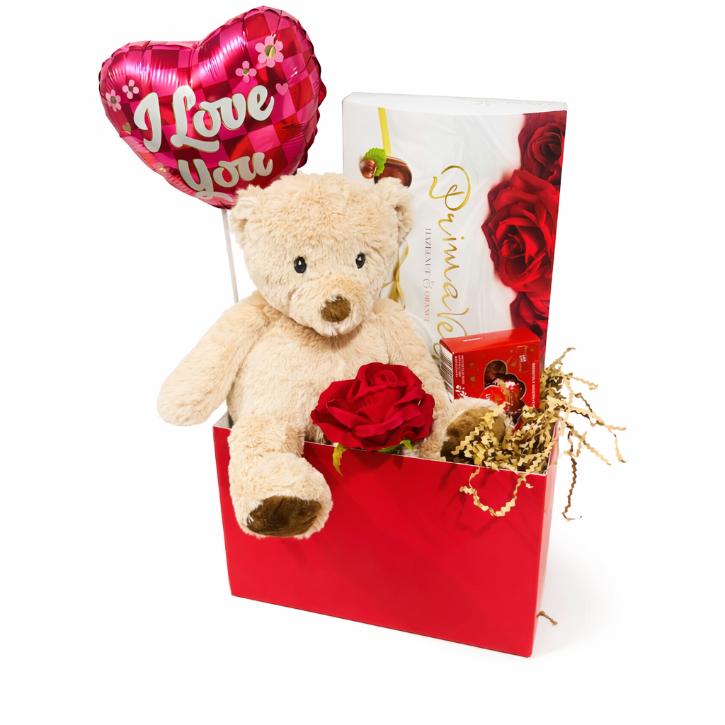 Red Love Gift Basket
