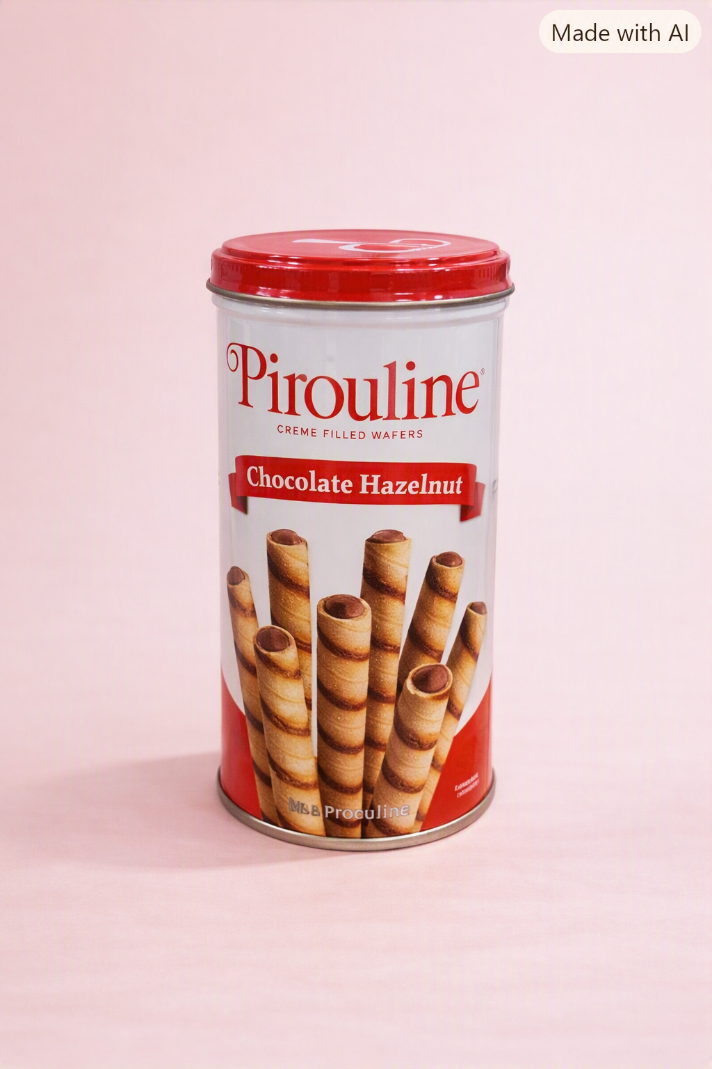 Pirouline Chocolate Hazelnut Crème Filled Wafers 