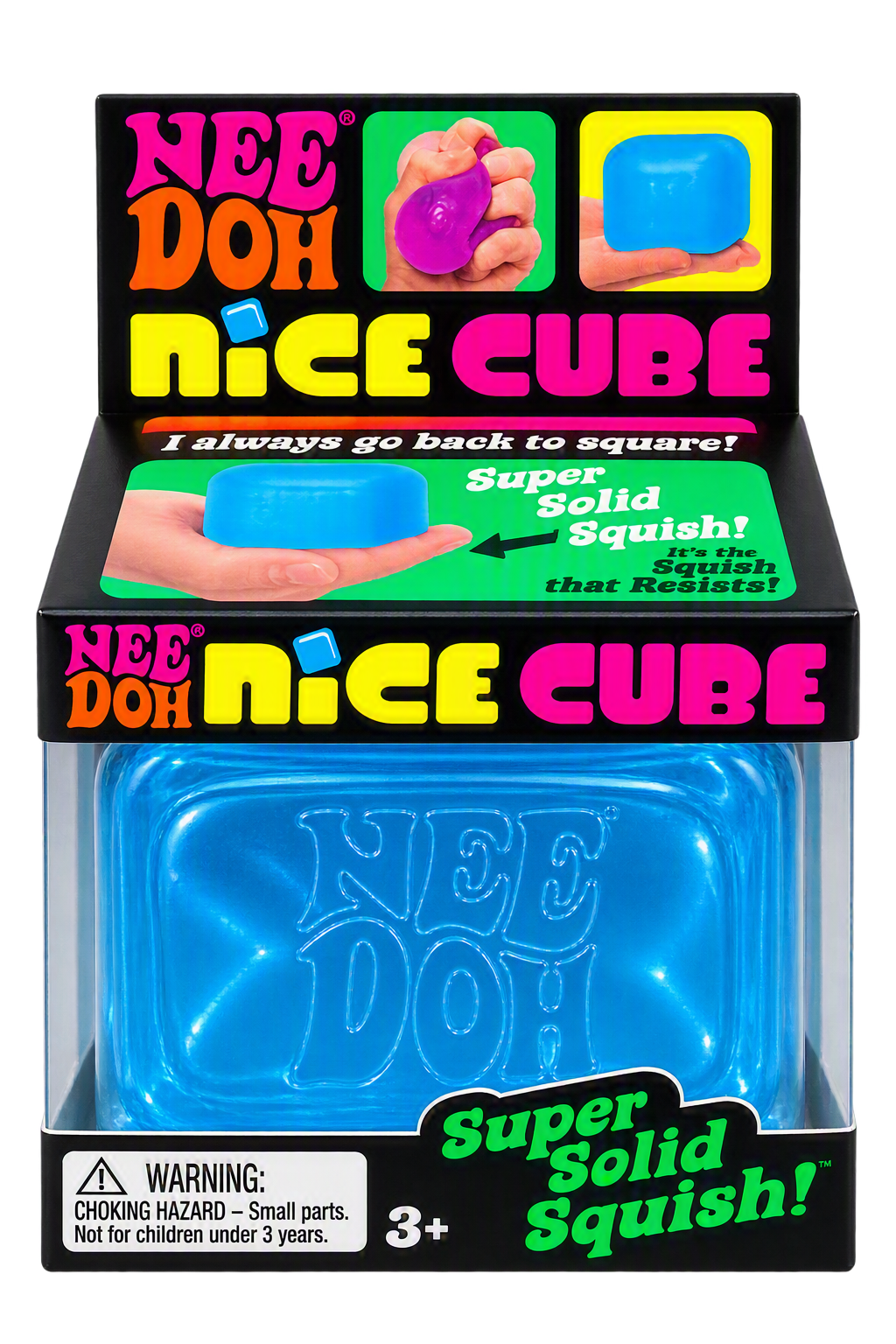 NeeDoh Nice Cube Sensory Squishy Toy - Surprise Colour