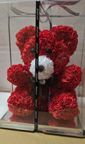 Red Large Rose Foam Bear
