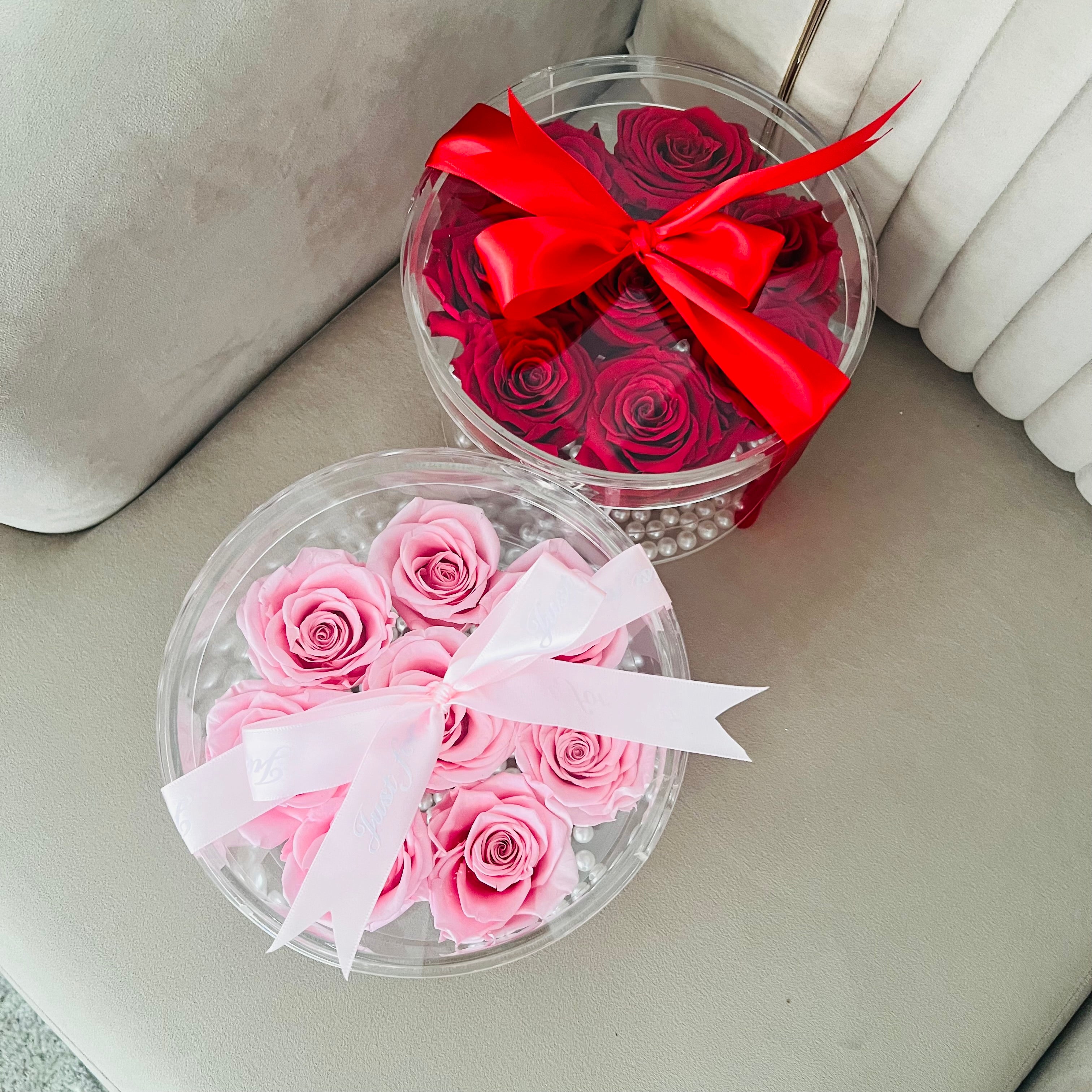 Forever Roses in Acrylic Box