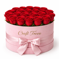 Roses in Hat Box Medium