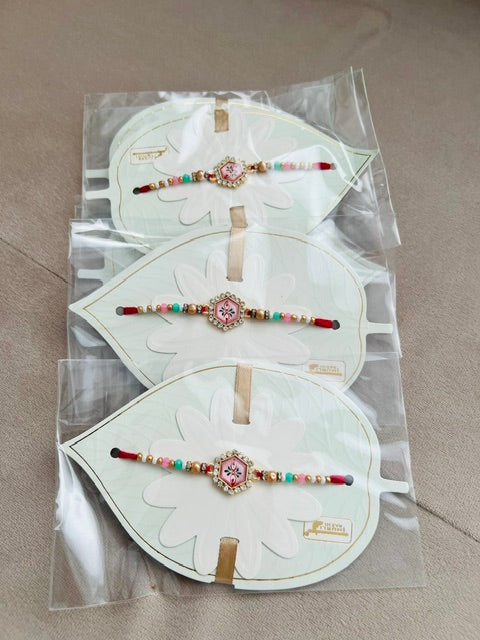 Designer Floral Rakhi