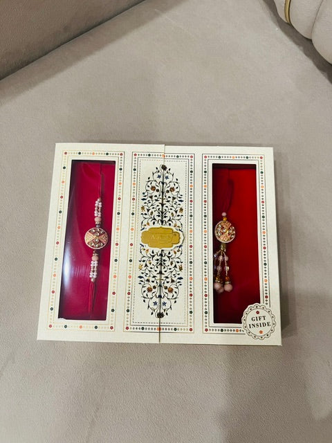 Bhiaya Bhabi Rakhi Gift SET