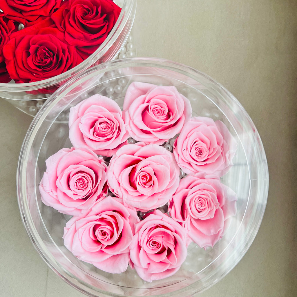 Forever Roses in Acrylic Box