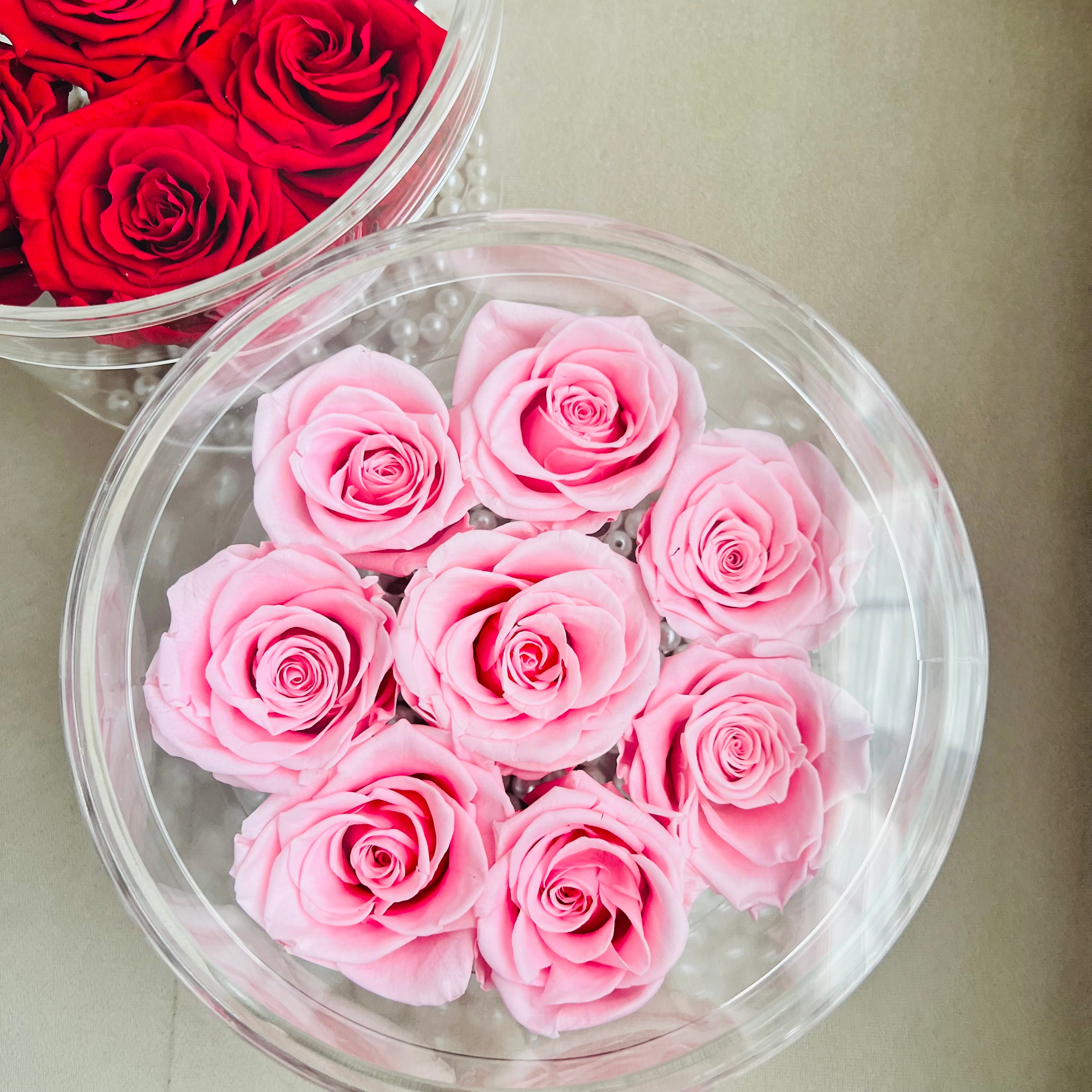 Forever Roses in Acrylic Box