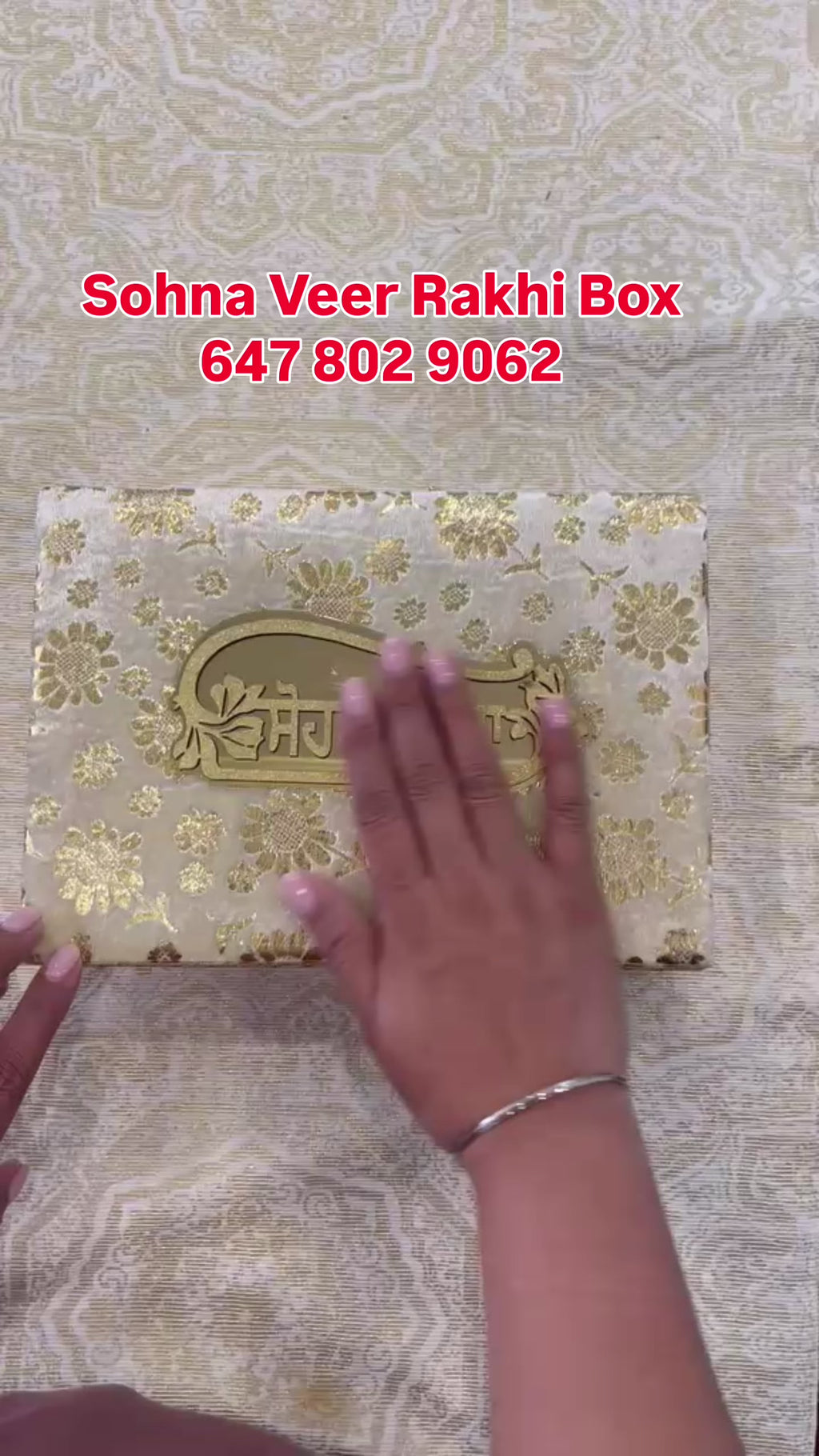 Sohna Veer Rakhi Box