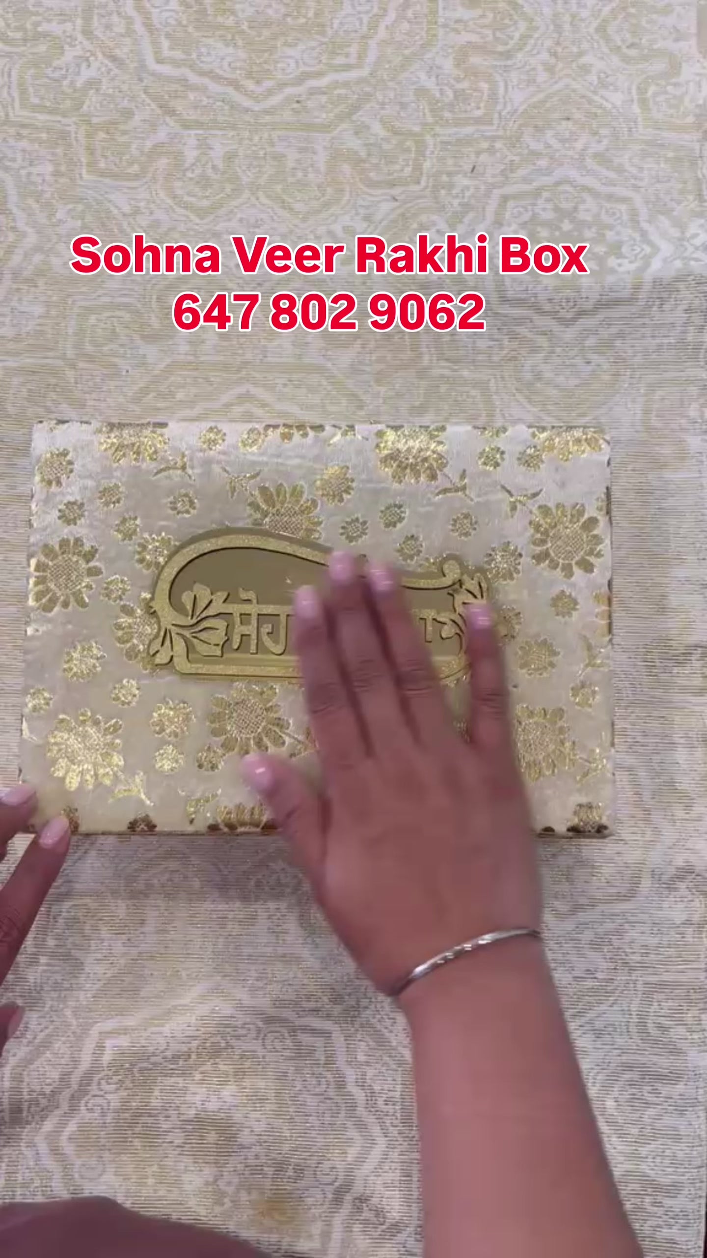 Sohna Veer Rakhi Box